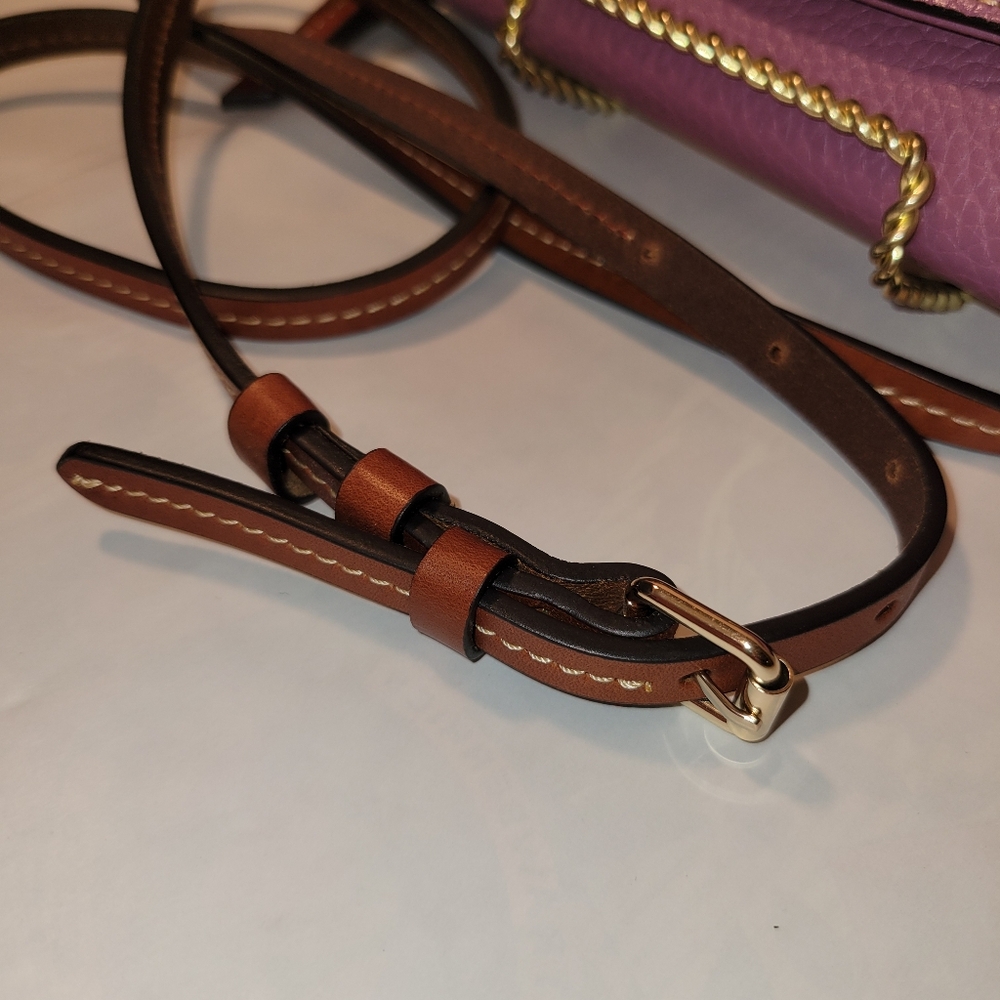 NWOT DOONEY & BURKE CROSSBODY - Mauve - Picture 6 of 11